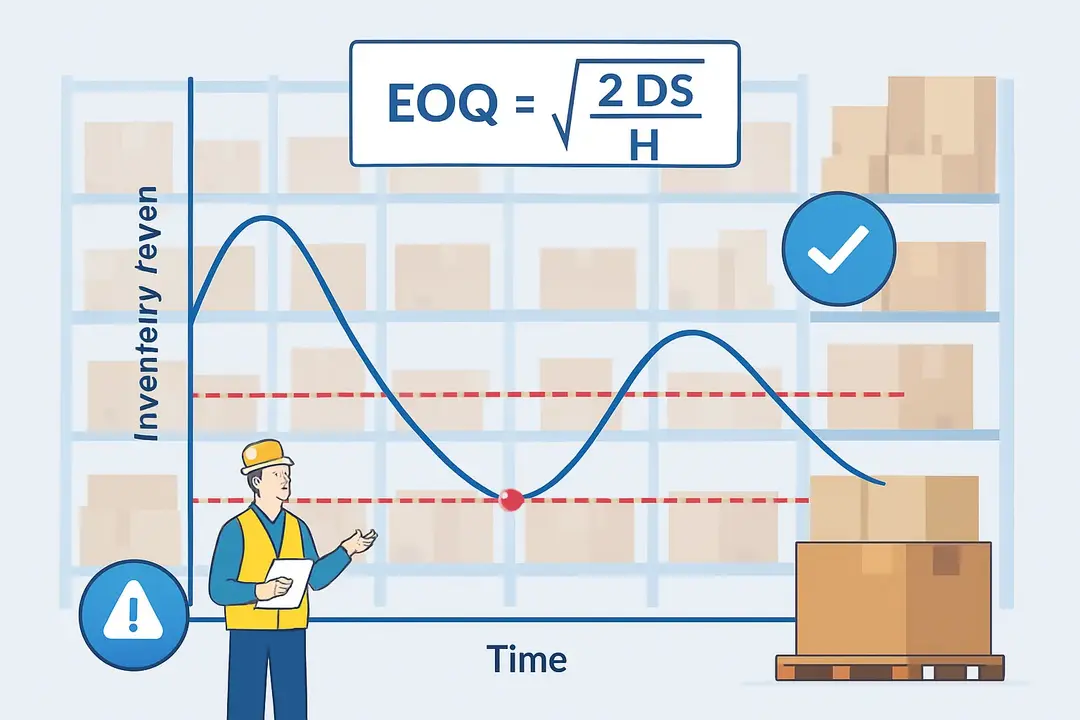 Optimizing Reorder Points and EOQ (Economic Order Quantity)