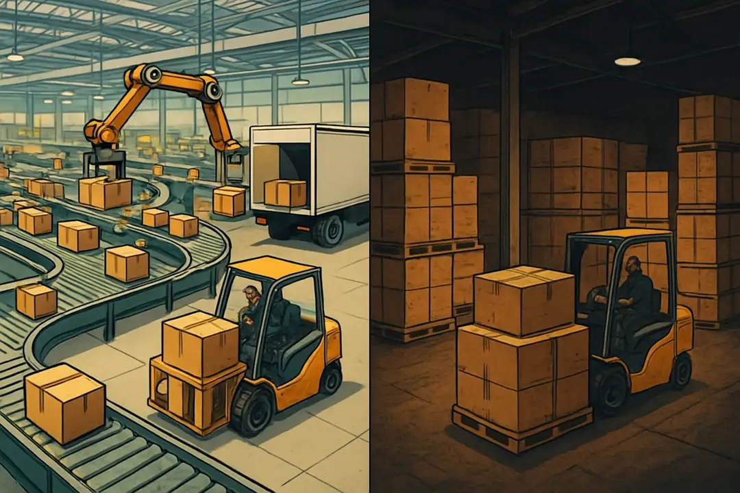 Distribution Centers vs. Traditional Warehouses