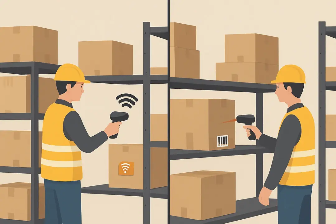 Comparing Asset Visibility Tools: RFID (Radio Frequency Identification) vs Barcodes