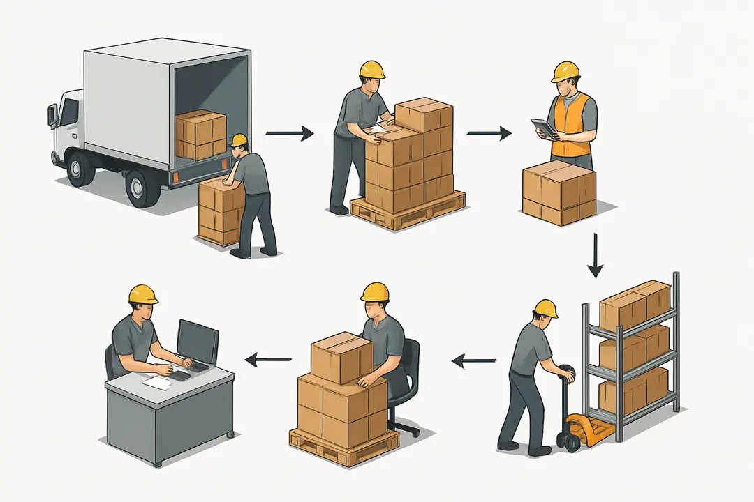 Stages of Effective Warehouse Receiving