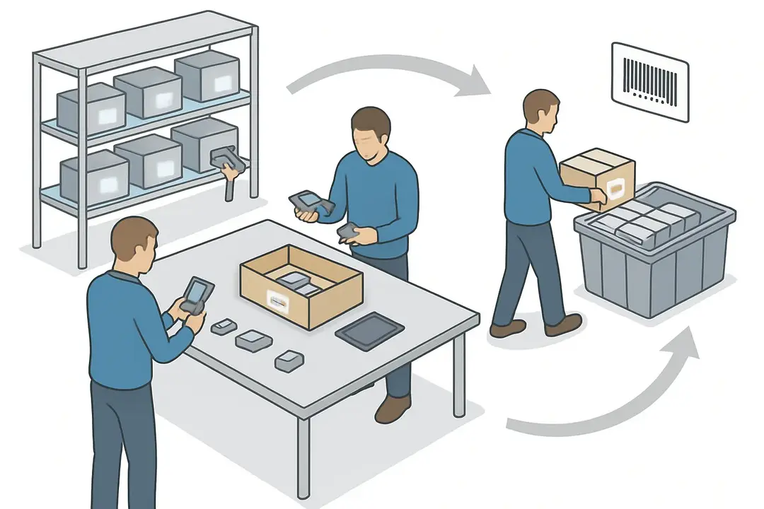 Visual Guide: How Kitting Streamlines Inventory Tracking