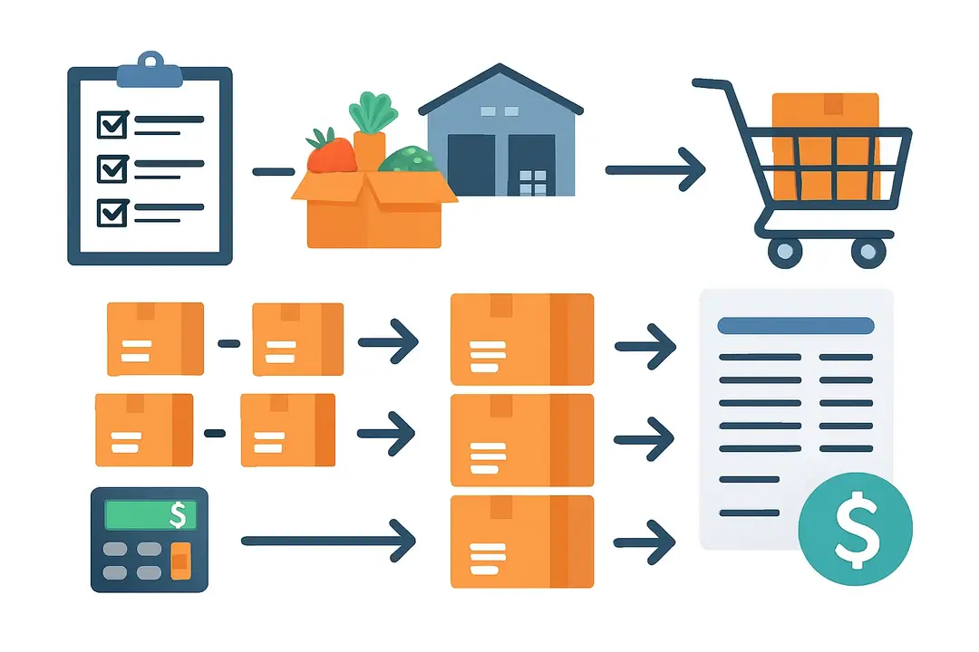 Valuation Methods for Sourced Inventory (FIFO)