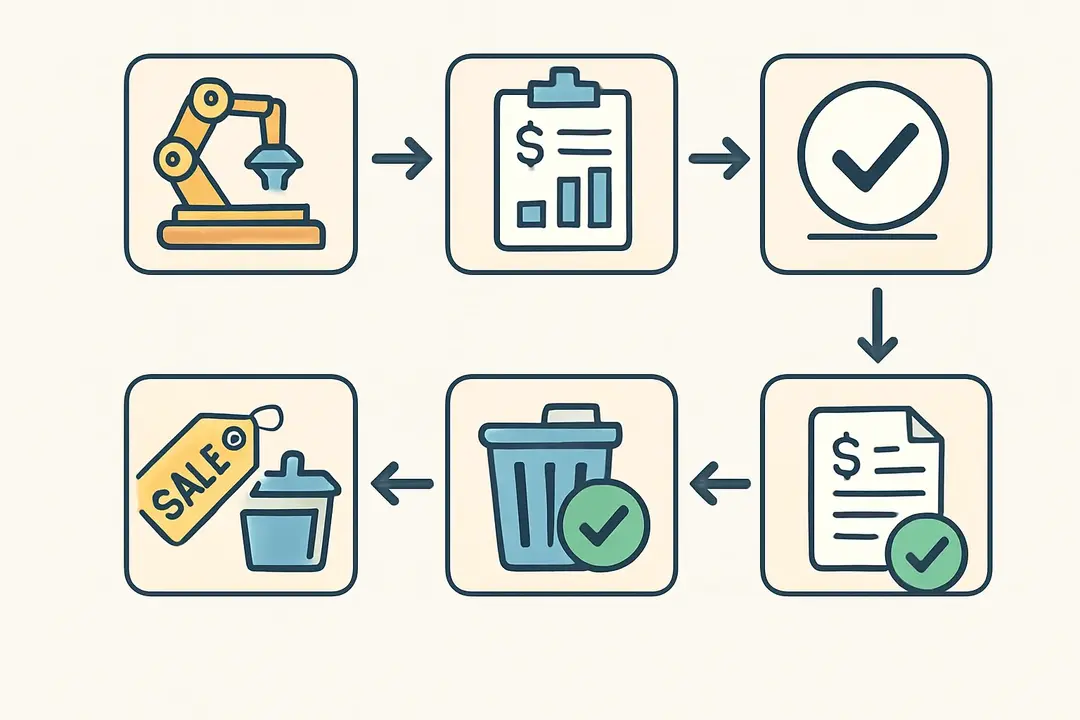Illustrated Guide to Asset Disposal Process and Its Key Steps