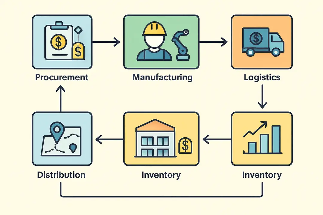 Mapping Primary Cost Drivers Across Supply Chain Stages