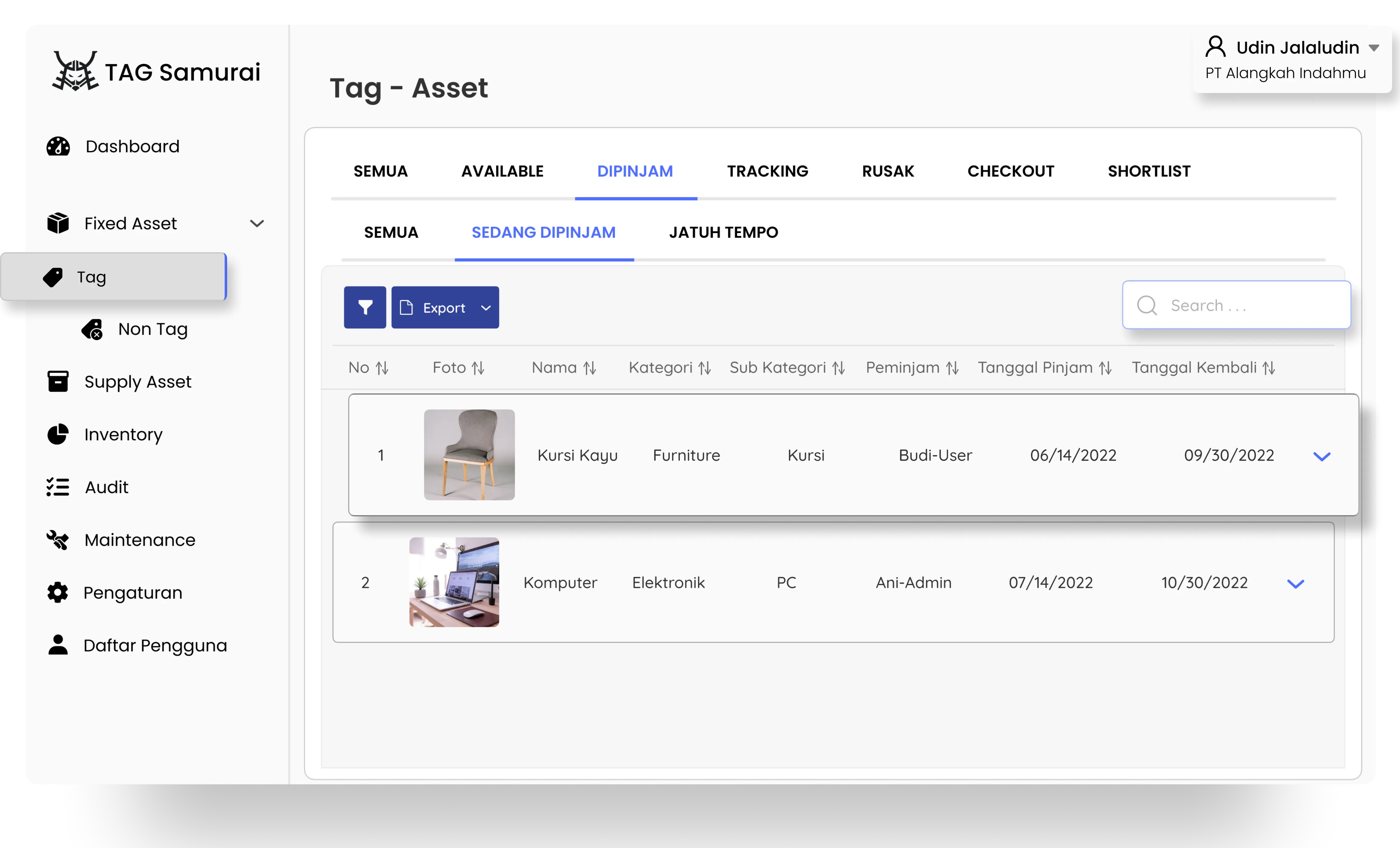 Fixed Asset Management