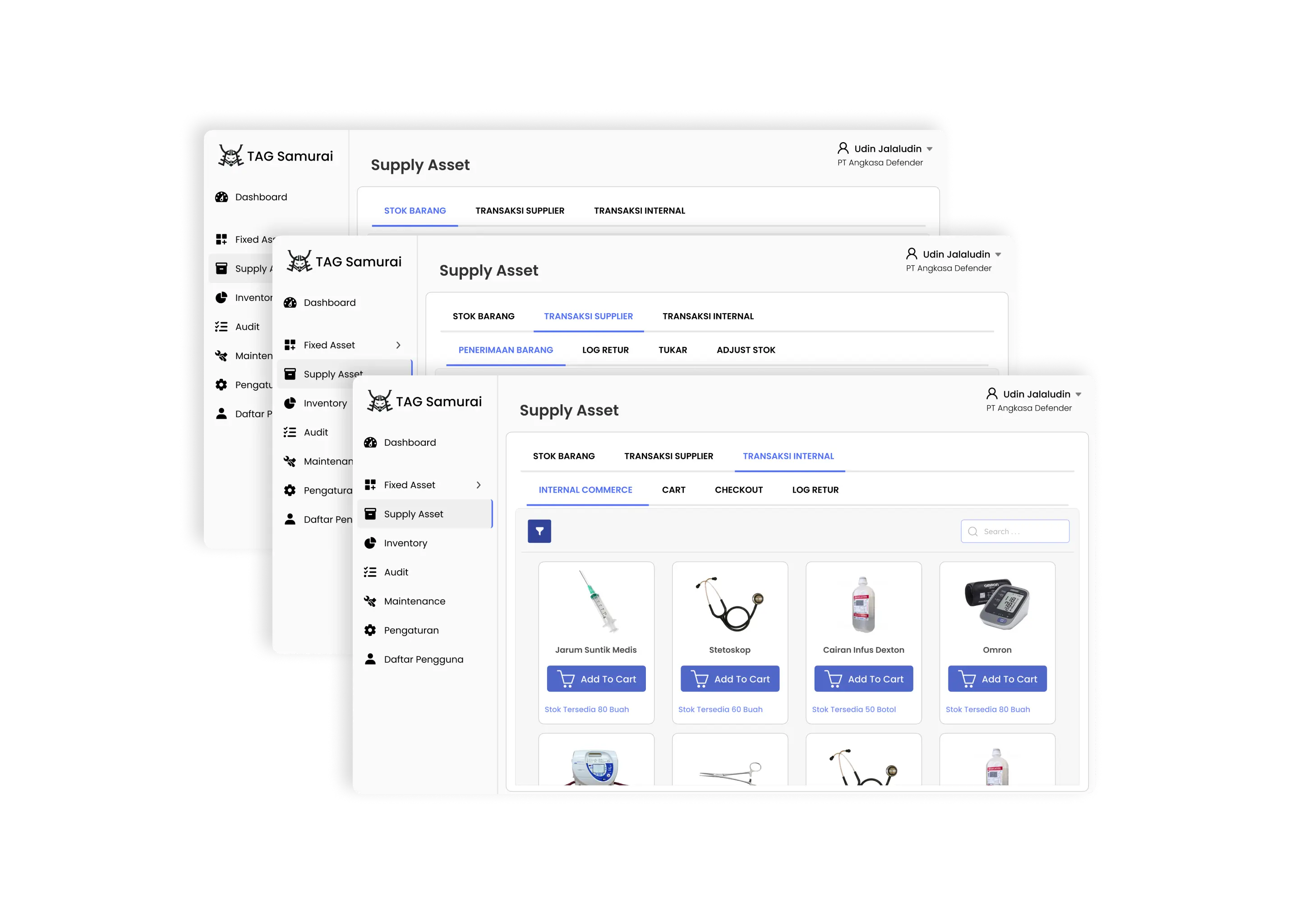 Supply Asset Detail Monitoring