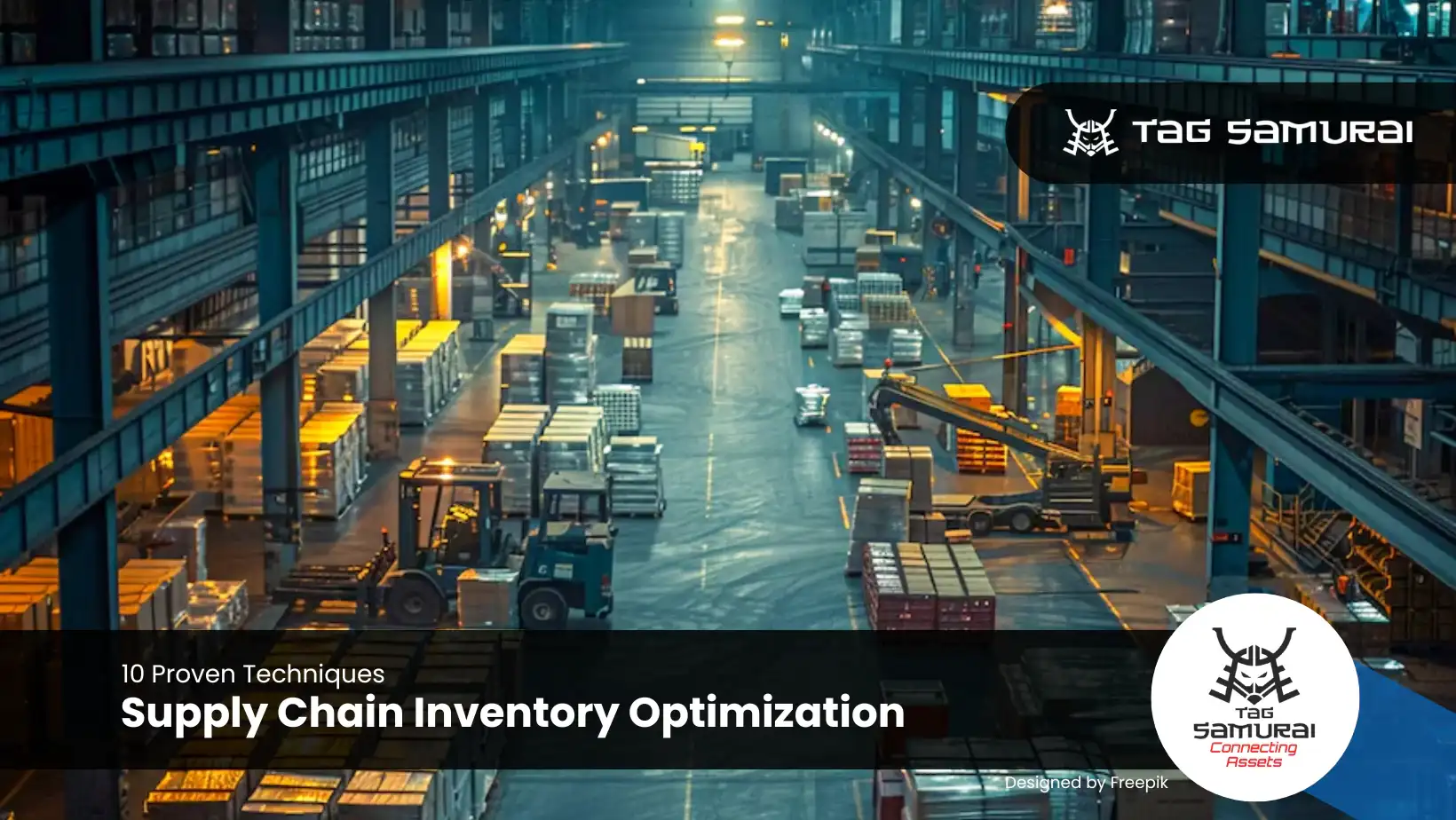 Ilusstrartion of succesful warehouse that implemented supply chain inventory optimization techniques.