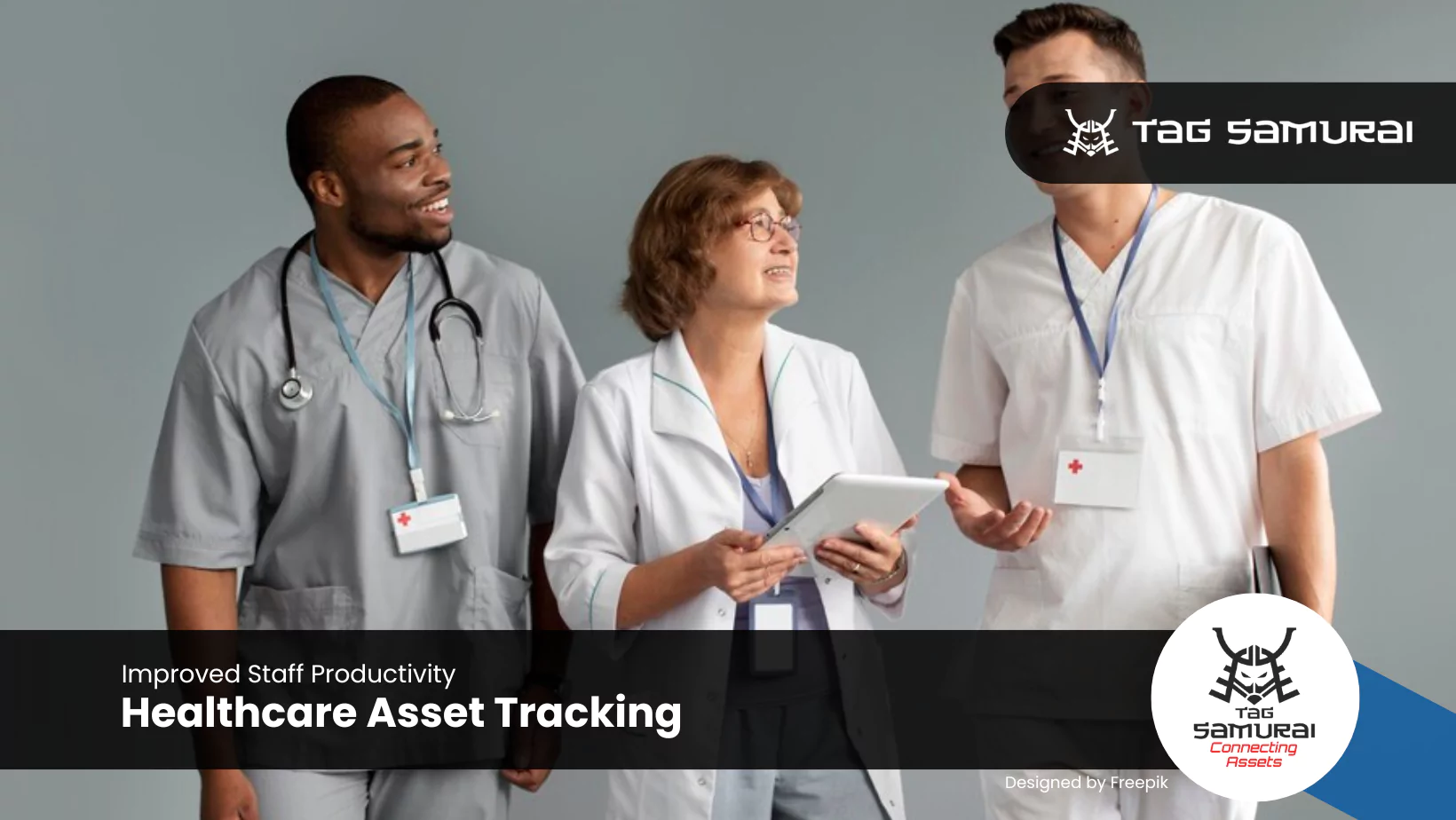 Healtcare staff looking happy with their asset management.